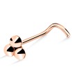 Elegant Design Curved Nose Stud NSKB-814